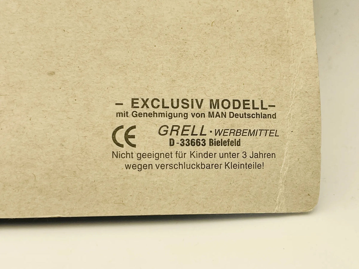 MAN F2000 Grell 1:87 Ciężarówka Promocyjna BRINKHOFF'S Blister Zielony – zdjęcie 6