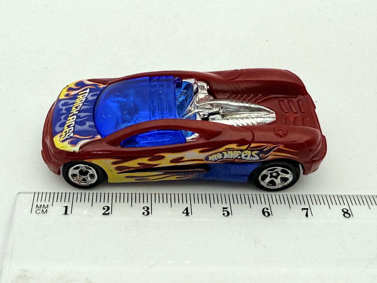 Backdraft Hot Wheels Czerwona 1:64 – zdjęcie 6