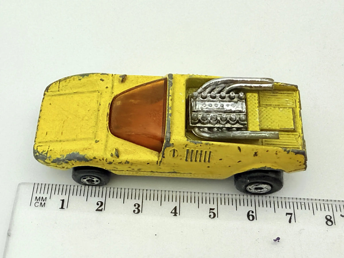 Mod Rod Matchbox Żółty 1:64 Made in Anglia – zdjęcie 6