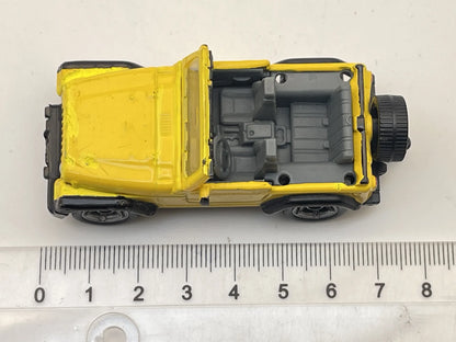 JEEP WRANGLER, SIKU, Resoraki, Die cast 6213, Żółty, 1:55 – zdjęcie 6