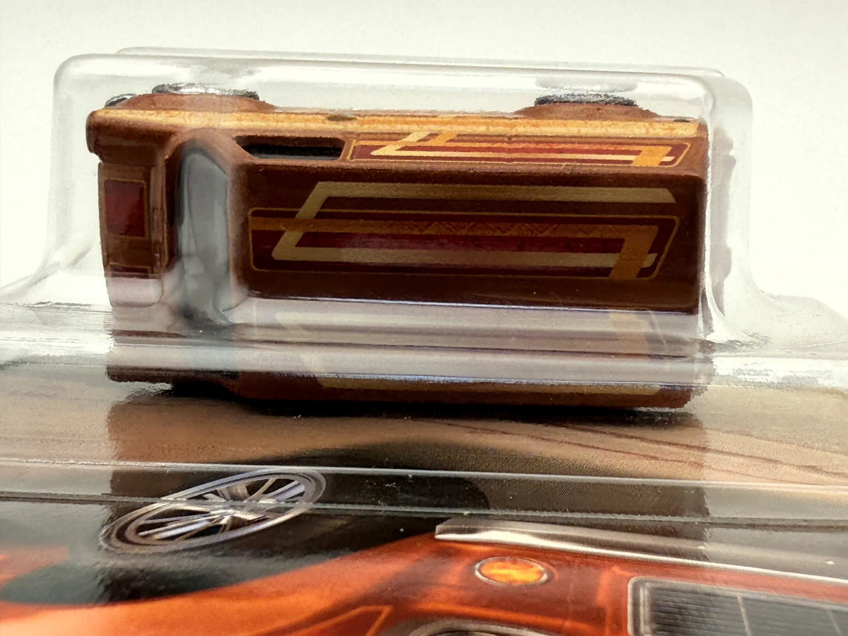 FORD TRANSIT SUPERVAN Premium Hot Wheels 2020 Pomarańczowy 1:64 – zdjęcie 6