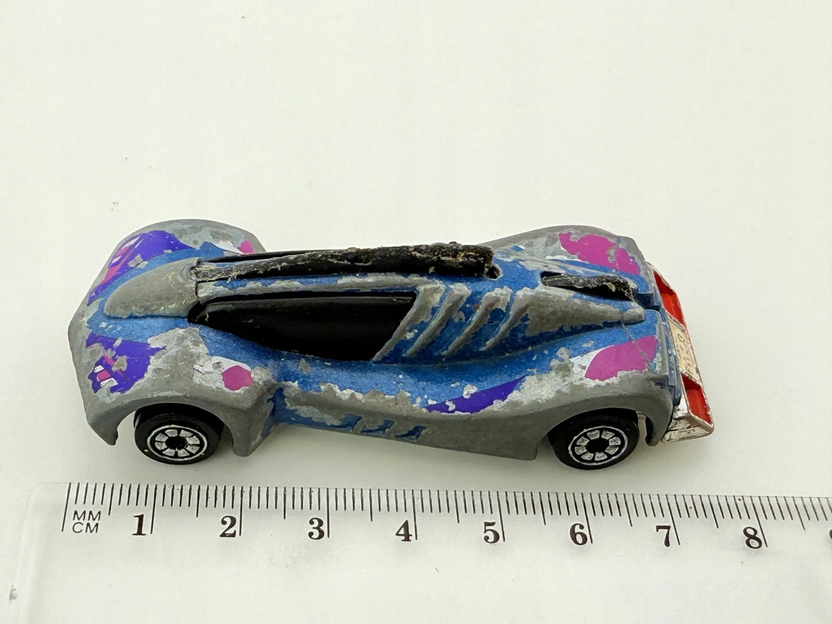 Futurystyczne Coupe Fast 111'S Kenner Niebieski 1:64 – zdjęcie 6