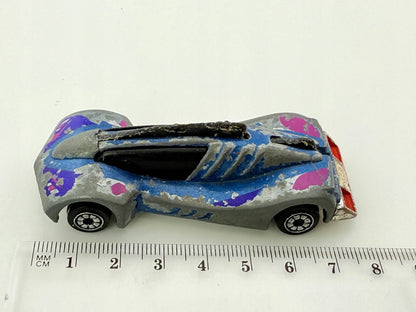 Futurystyczne Coupe Fast 111'S Kenner Niebieski 1:64 – zdjęcie 6