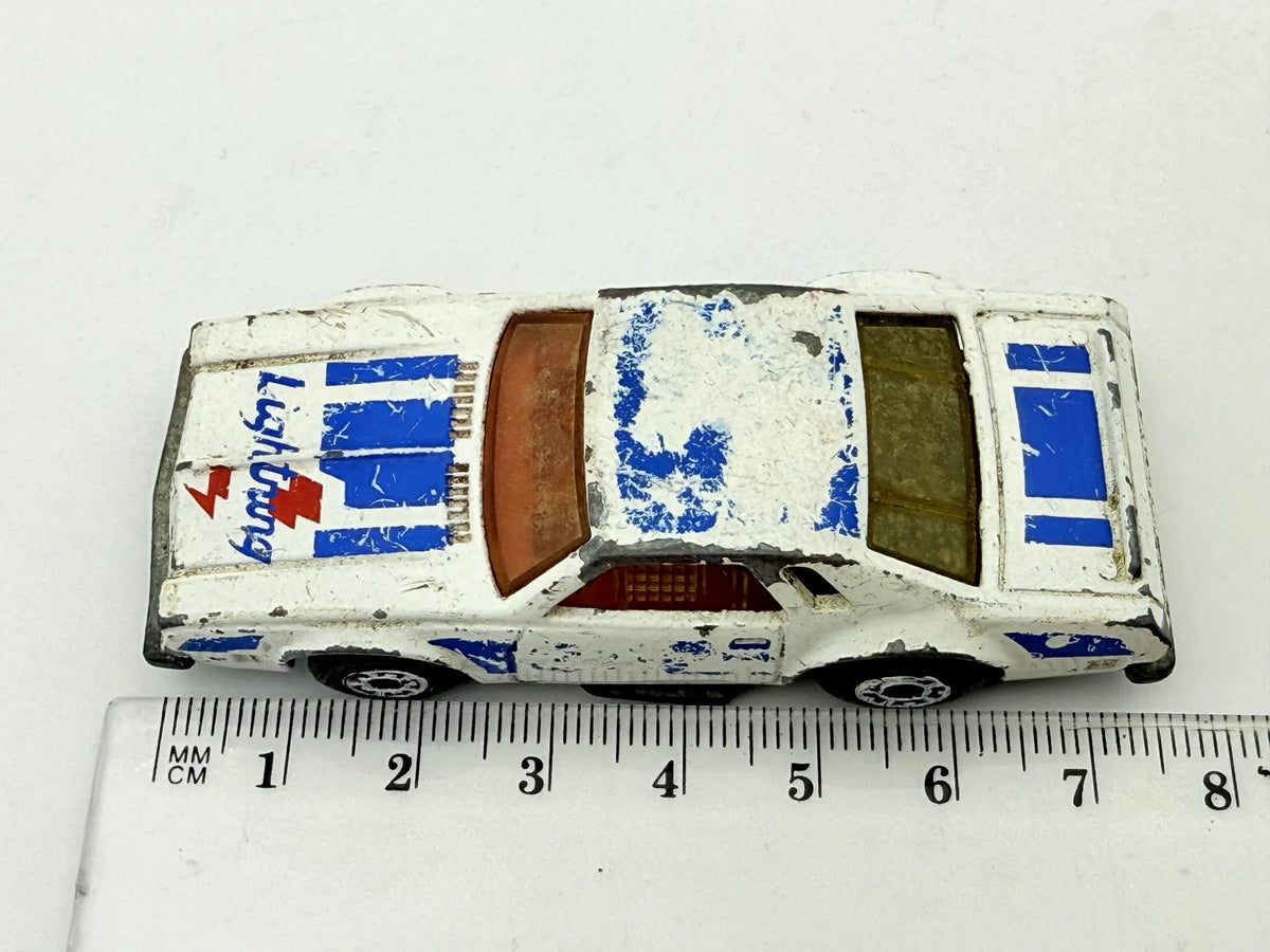 Chevy Pro Stocker Matchbox 1980 Biały 1:64 Made in England 2xMetal – zdjęcie 6