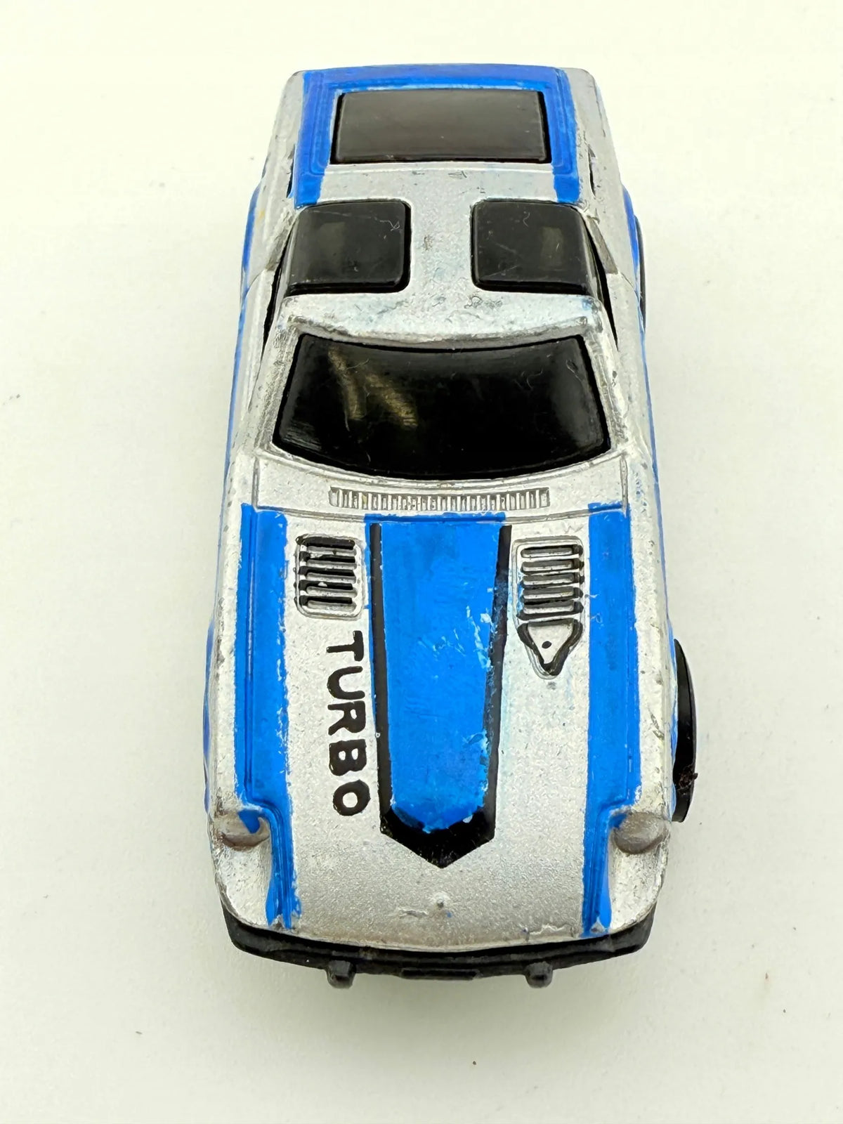 Datsun 280-ZX Zee Toys '80 Srebrny 1:64 Vintage Model – zdjęcie 6