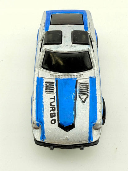 Datsun 280-ZX Zee Toys '80 Srebrny 1:64 Vintage Model – zdjęcie 6