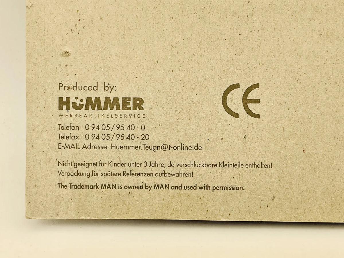 Man Oldtimer Z Przyczepą Plandekową Hümmer 1:87 Paulaner OktoberFest Bier – zdjęcie 6