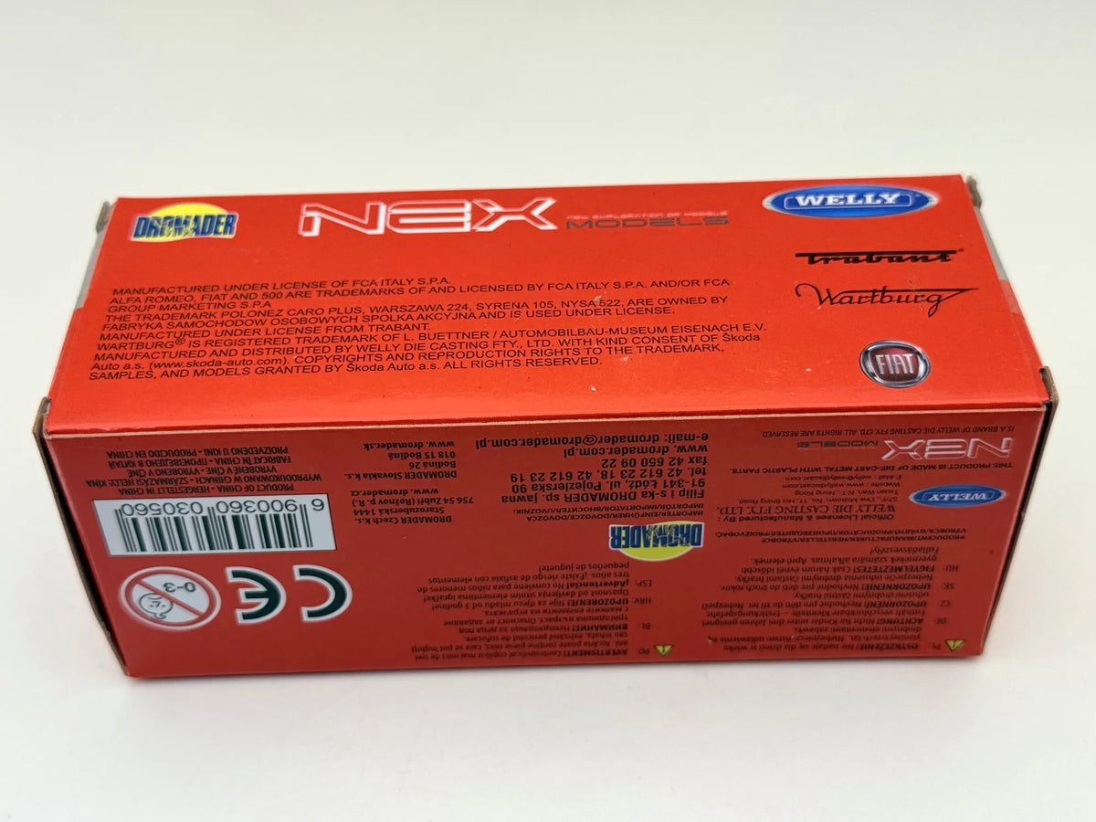 FIAT 125P NEX Welly Niebieski 1:34 – zdjęcie 6