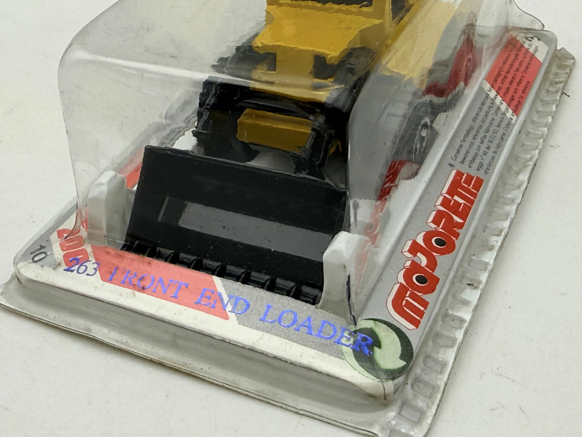 Ładowarka FRONT END LOADER Majorette '90 Żółty 1:87 – zdjęcie 6