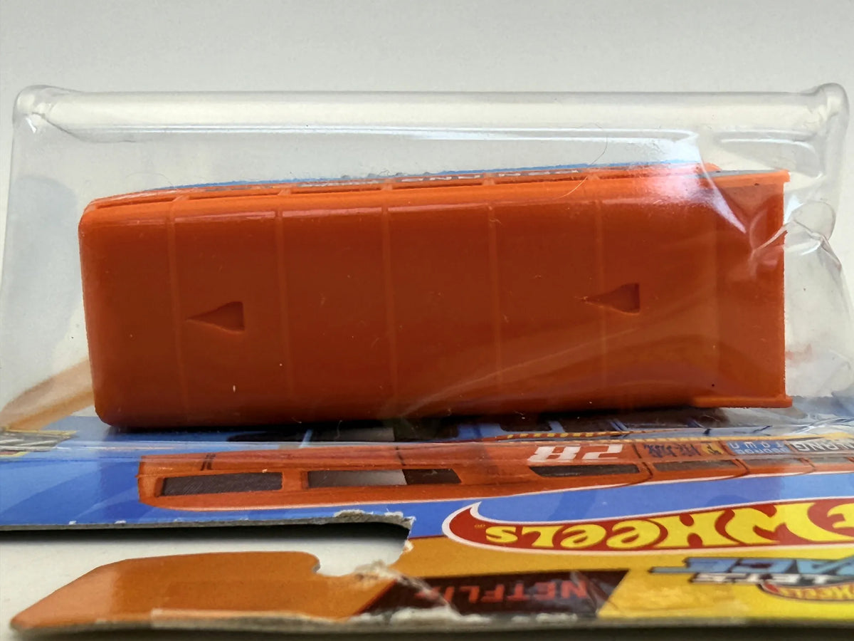 TROUBLE DECKER Hw Fast Transit Hot Wheels 2024 Niebieski 1:64 – zdjęcie 6