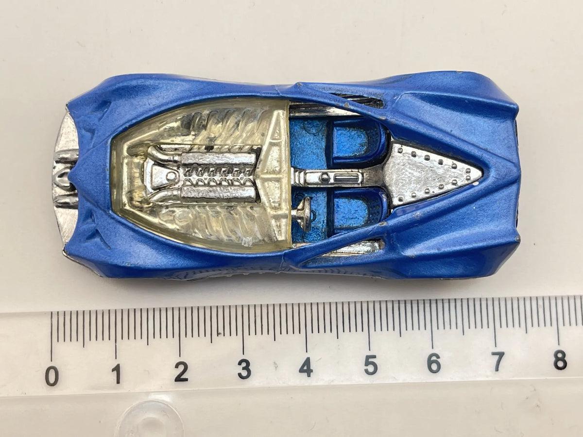 CUL8R, Hot Wheels 200, Resoraki, Die cast A36, Niebieski, 1:64 – zdjęcie 6