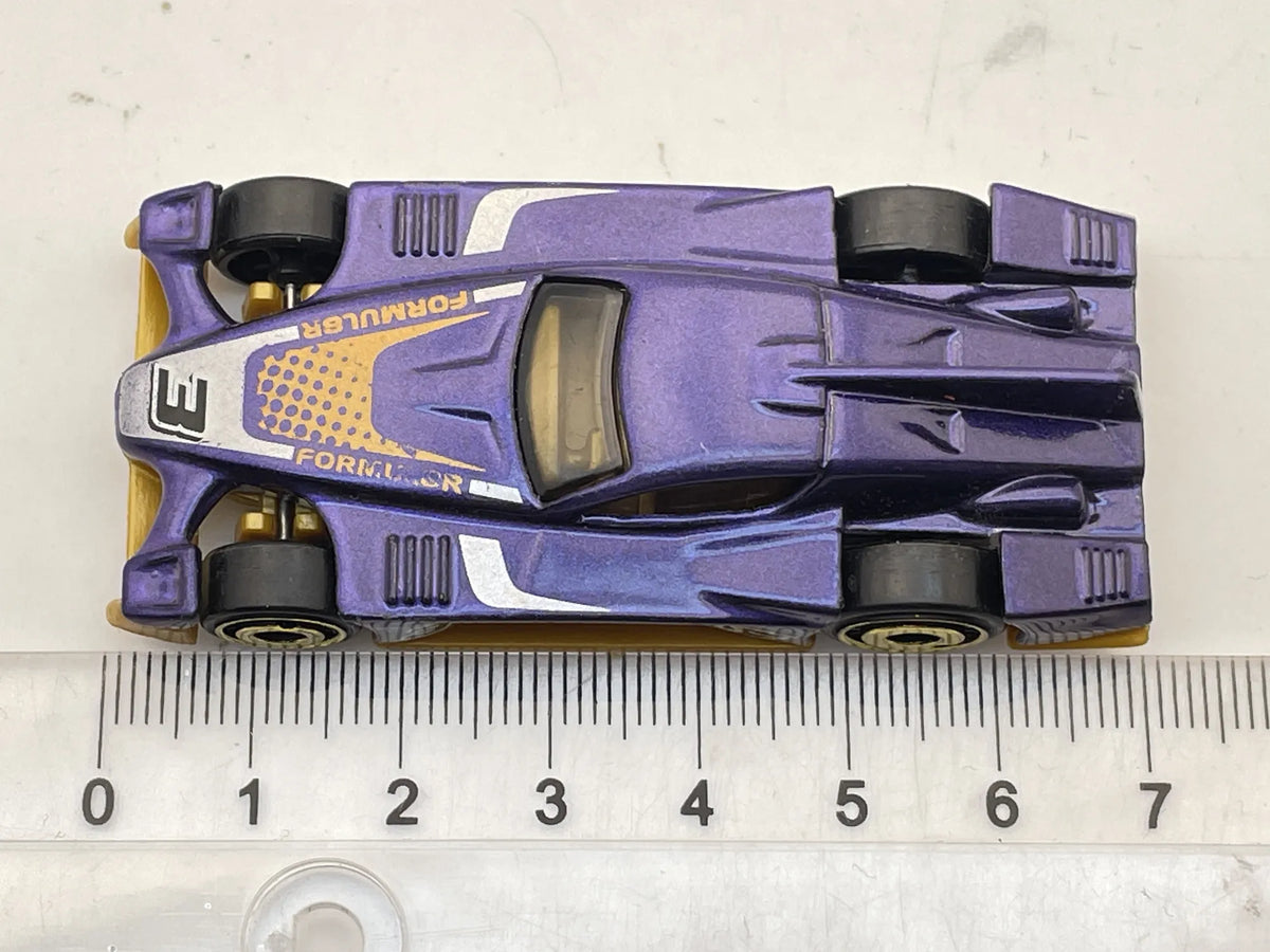 FORMUL8R, 3, Hot Wheels 2005, Die cast 1 NL, Fioletowy, 1:64, Resoraki – zdjęcie 6