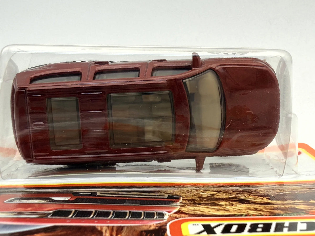 2022 Jeep Wagoneer Matchbox 2024 Bordowy 1:64 Suv – zdjęcie 6