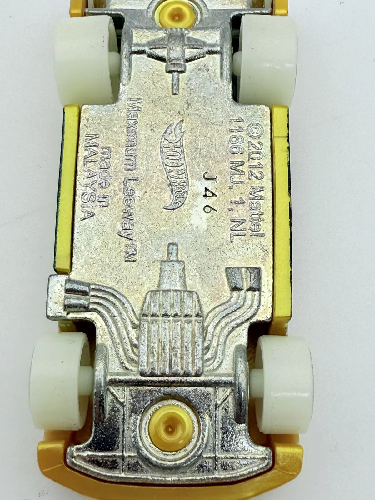 MAXIMUM LEEWAY, Hot Wheels 2012, Resoraki, Die cast, Złoty, 1:64 – zdjęcie 6