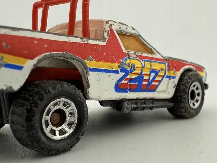 Toyota Hilux 4X4 Mainline Majorette Biały 1:57 Made in France – zdjęcie 6