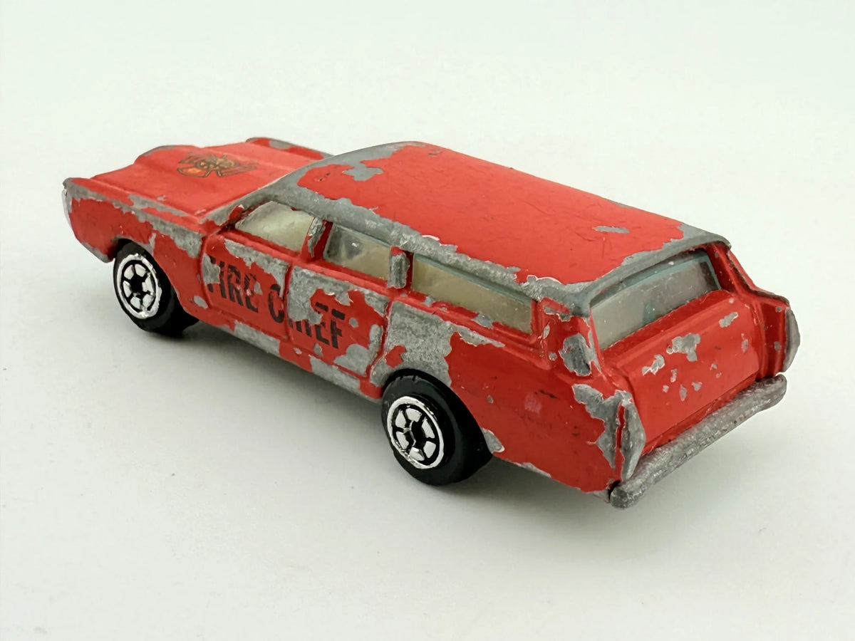 Amerykańskie Kombi Z Lat 70. Straż pożarna Zylmex Czerwony 1:74 – zdjęcie 6