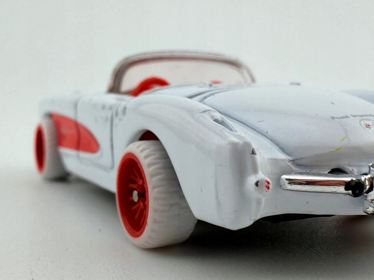1957 Corvette Welly Biały – zdjęcie 6