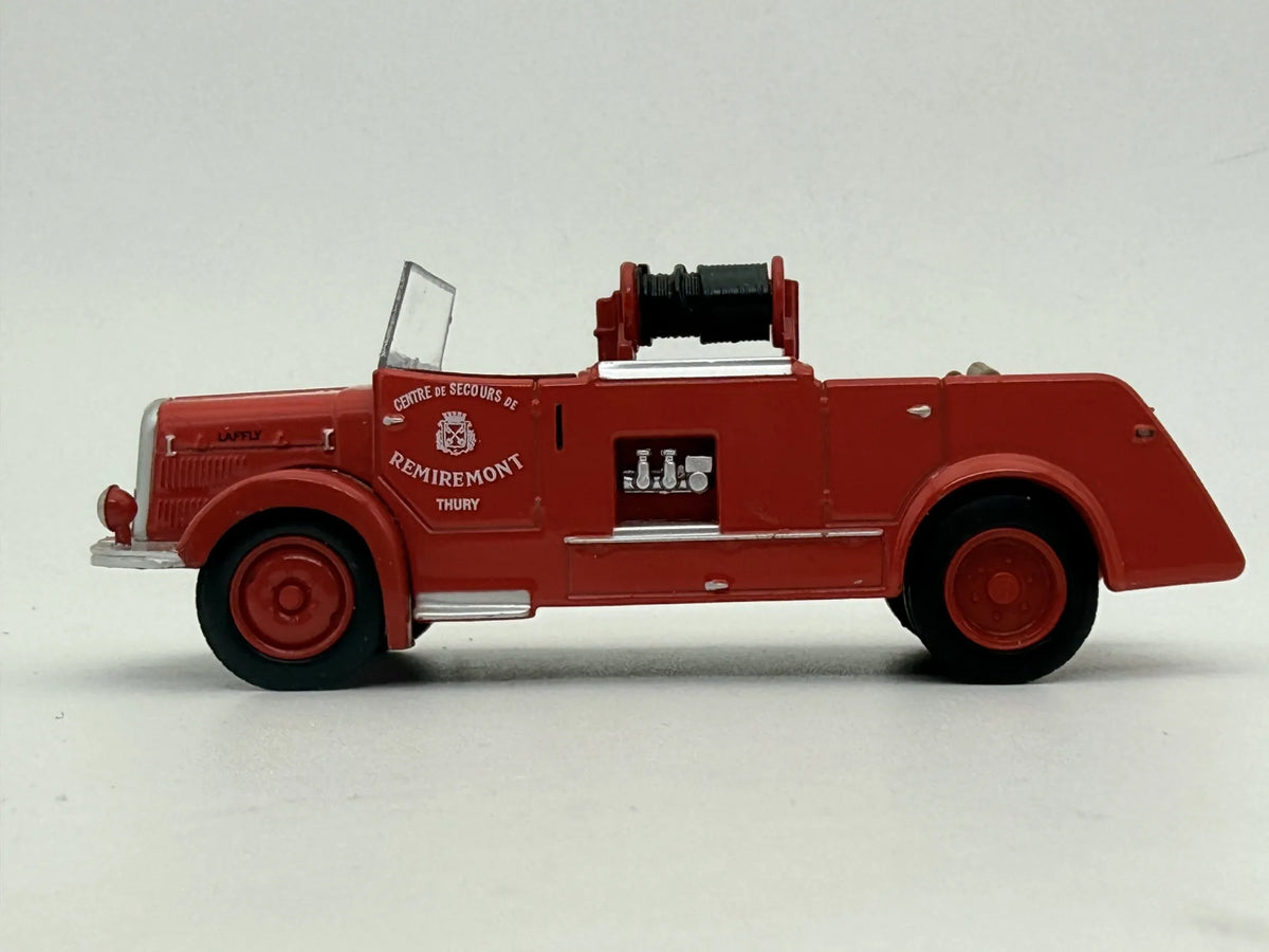 1950 LAFFLY BSS C3, Straż pożarna, Amer Com, Made in France, Die cast, 1:50 – zdjęcie 6