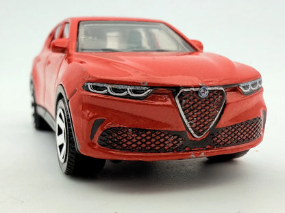Alfa Romeo Tonale Matchbox 2023 1:64 Czerwony – zdjęcie 6