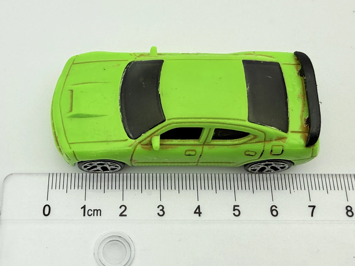 Dodge Charger DRIFT, Hot Wheels 2006, Resoraki, Die cast 1:64, zielony – zdjęcie 6