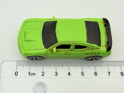 Dodge Charger DRIFT, Hot Wheels 2006, Resoraki, Die cast 1:64, zielony – zdjęcie 6