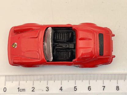 Porsche 911 Speedster Cabrio, Maisto, Resoraki, Die cast 1:64, Czerwony – zdjęcie 6