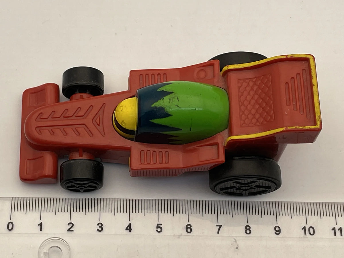 FORMUŁA 1, Hot Wheels 1999 McDonald's, Resorak CT 16 Czerwony 1:64 Resoraki – zdjęcie 6