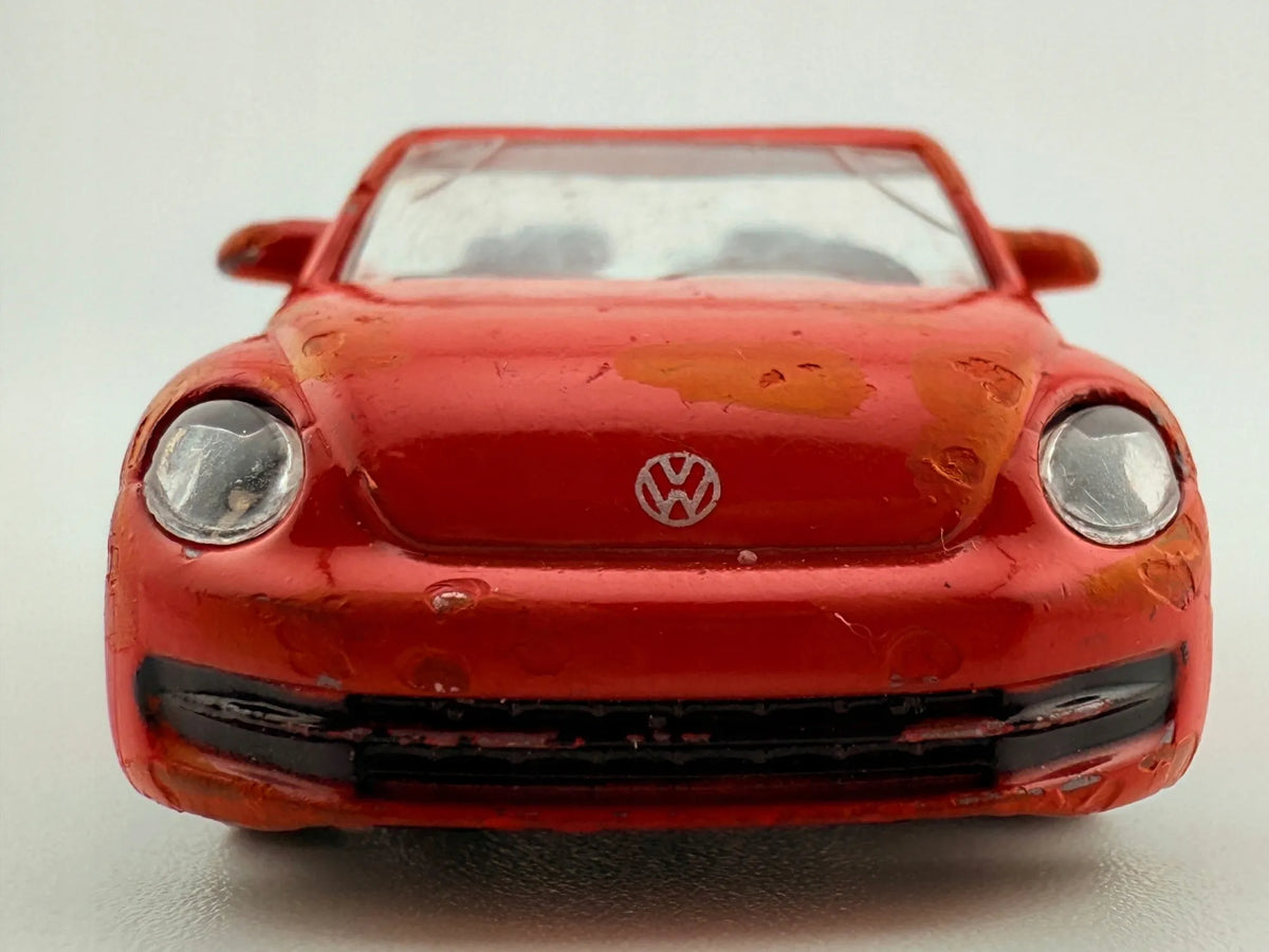 Vw Beetle Matchbox Czerwony 1:64 – zdjęcie 6