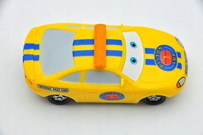 PISTON CUP OFFICIAL PACE CAR, Disney Pixar, Resoraki, Die cast, Żółty, 1:64 – zdjęcie 6