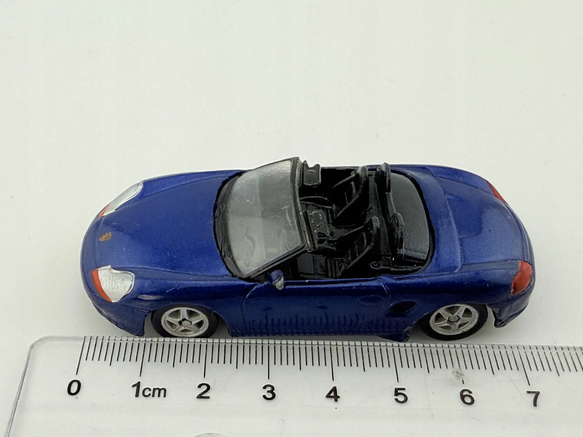 Porsche Boxster 986 Fresh Metal Maisto Niebieski 1:64 – zdjęcie 6