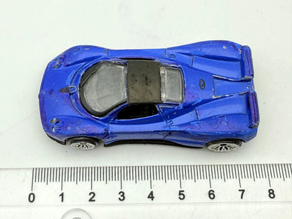 PAGANI ZONDA C12, MotorMax, Die cast 6081, Niebieski, 1:64, Resoraki – zdjęcie 6