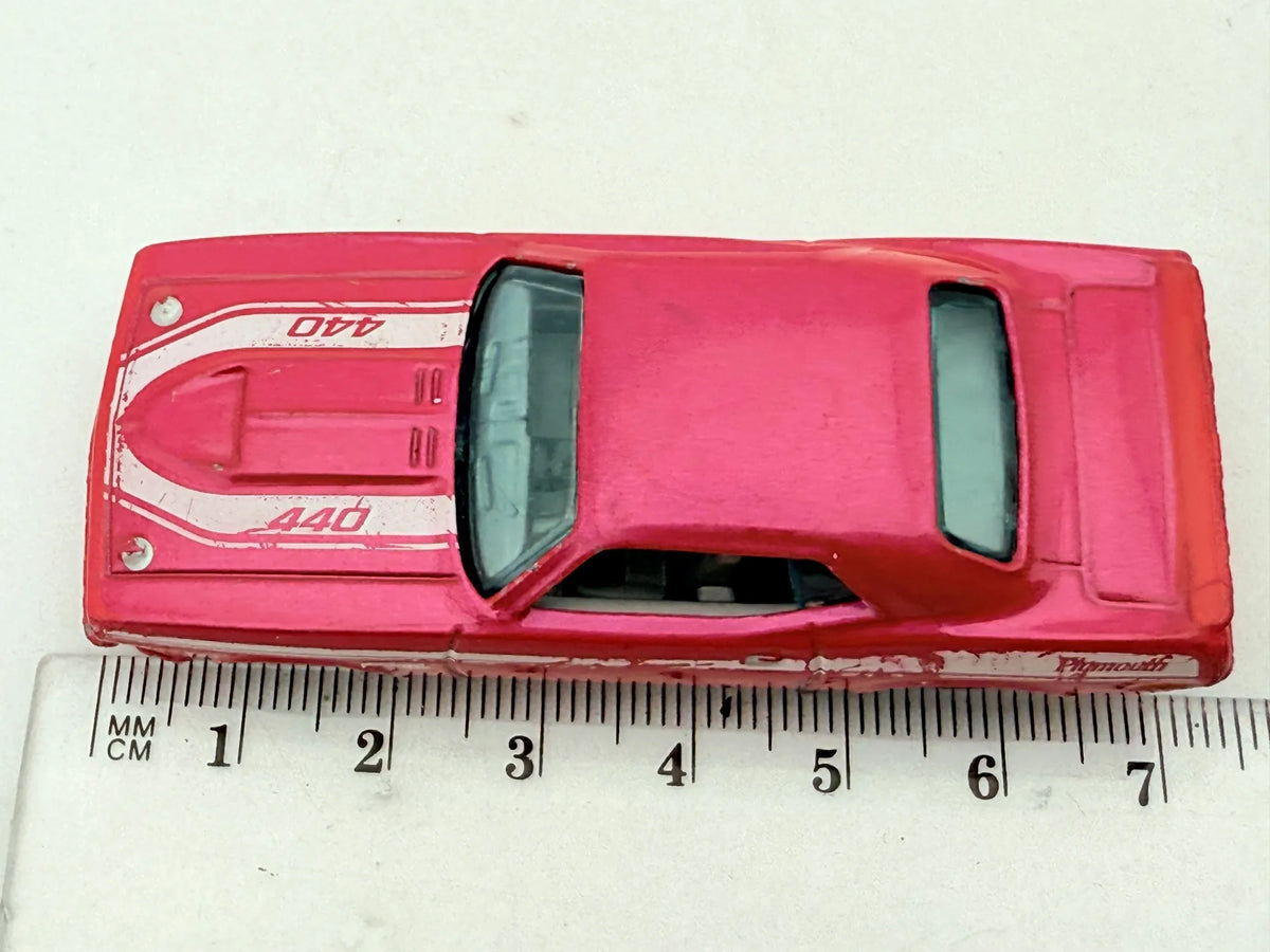 Plymouth Cuda AAR, Hot Wheels, die cast resoraki, 1:60 – zdjęcie 6