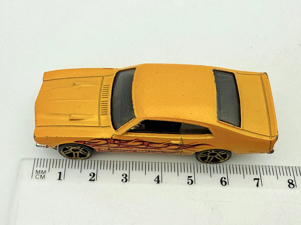 1971 Maverick Grabber Hot Wheels Żółty 1:64 – zdjęcie 6