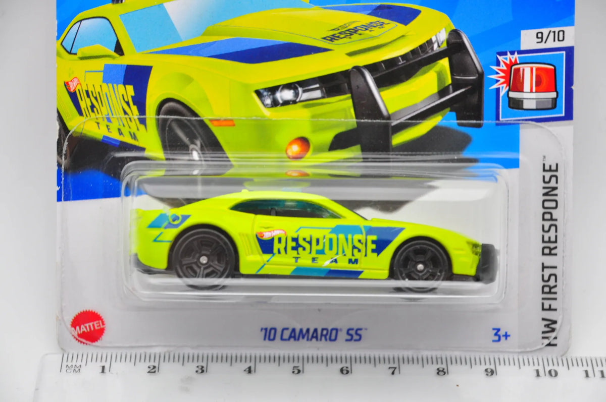 Hw First Response Mainline Hot Wheels 2024 Żółtozielony 1:64 – zdjęcie 6