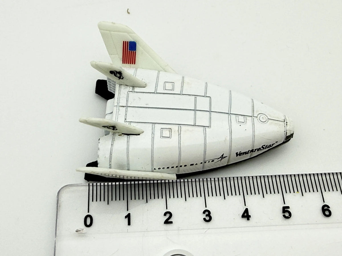 X-33 VENTURESTAR, Matchbox 1999, Die cast 1870BJ, Biały, 1:300, Resoraki – zdjęcie 6