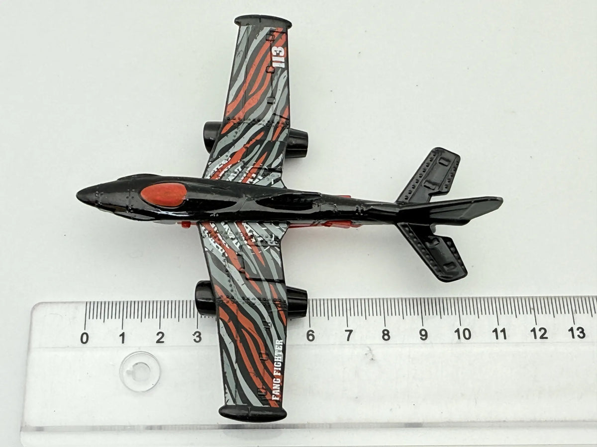 FANG FIGHTER Seria Sky Busters, Matchbox 2012, Die cast SE113, Czarny, 1:64 – zdjęcie 6