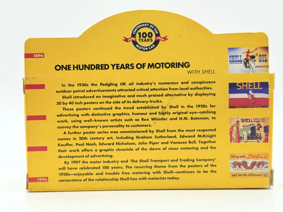 Furgon Shell Days Gone Shell V-Power 1996 Żółty 1:43 Made in England – zdjęcie 6