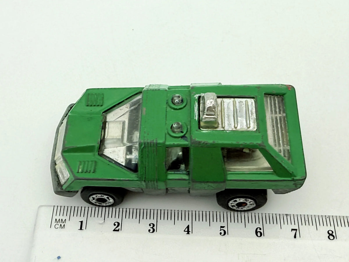 Planet Scout Matchbox 1975 Zielony 1:64 Made in Bułgaria – zdjęcie 6