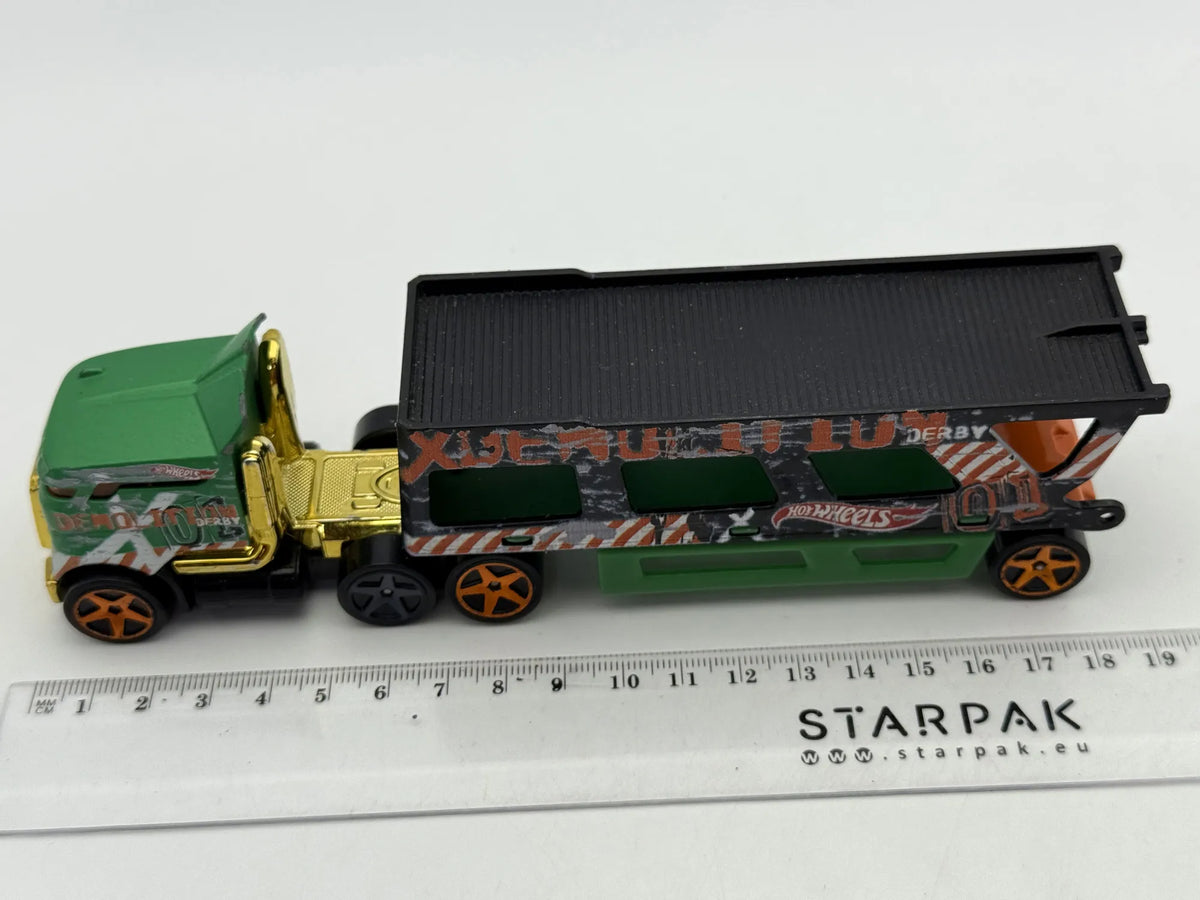 Ciężarówka Demolition Derby Hot Wheels Zielony, 1:64 – zdjęcie 6