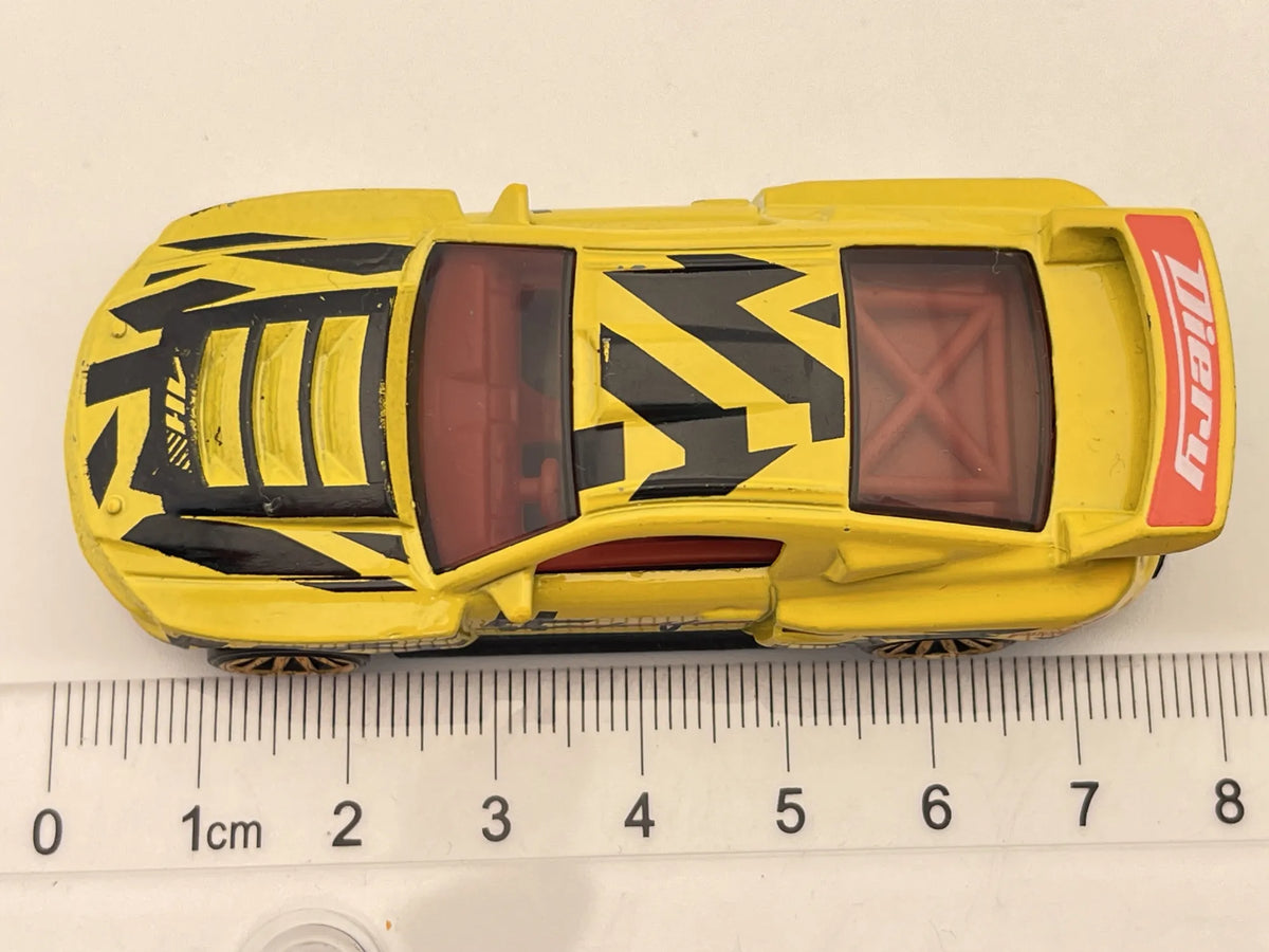 Custom '12 Ford Mustang Drift, Hot Wheels 2011, Die cast 1:64, żółty – zdjęcie 6