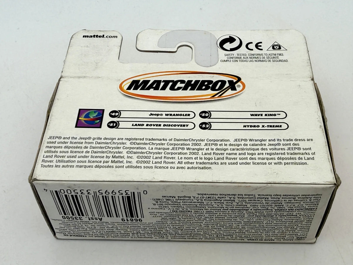LAND ROVER DISCOVERY Mainline Matchbox 2001 Zielony 1:64 – zdjęcie 6