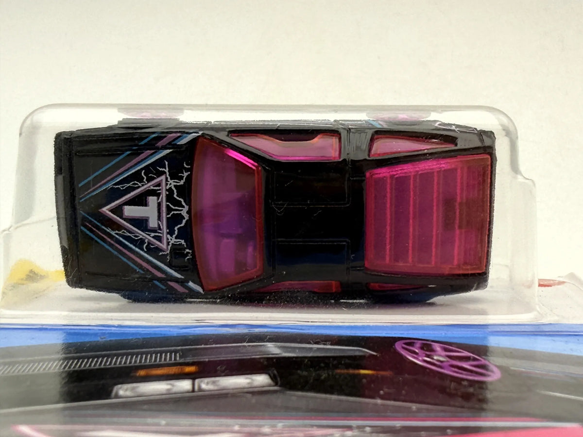 Dmc Delorean HW ART CARS Hot Wheels 2024 Czarny 1:64 – zdjęcie 6