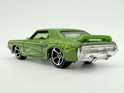 69 Mercury Cougar Eliminator Hot Wheels Zielony 1:64 – zdjęcie 6