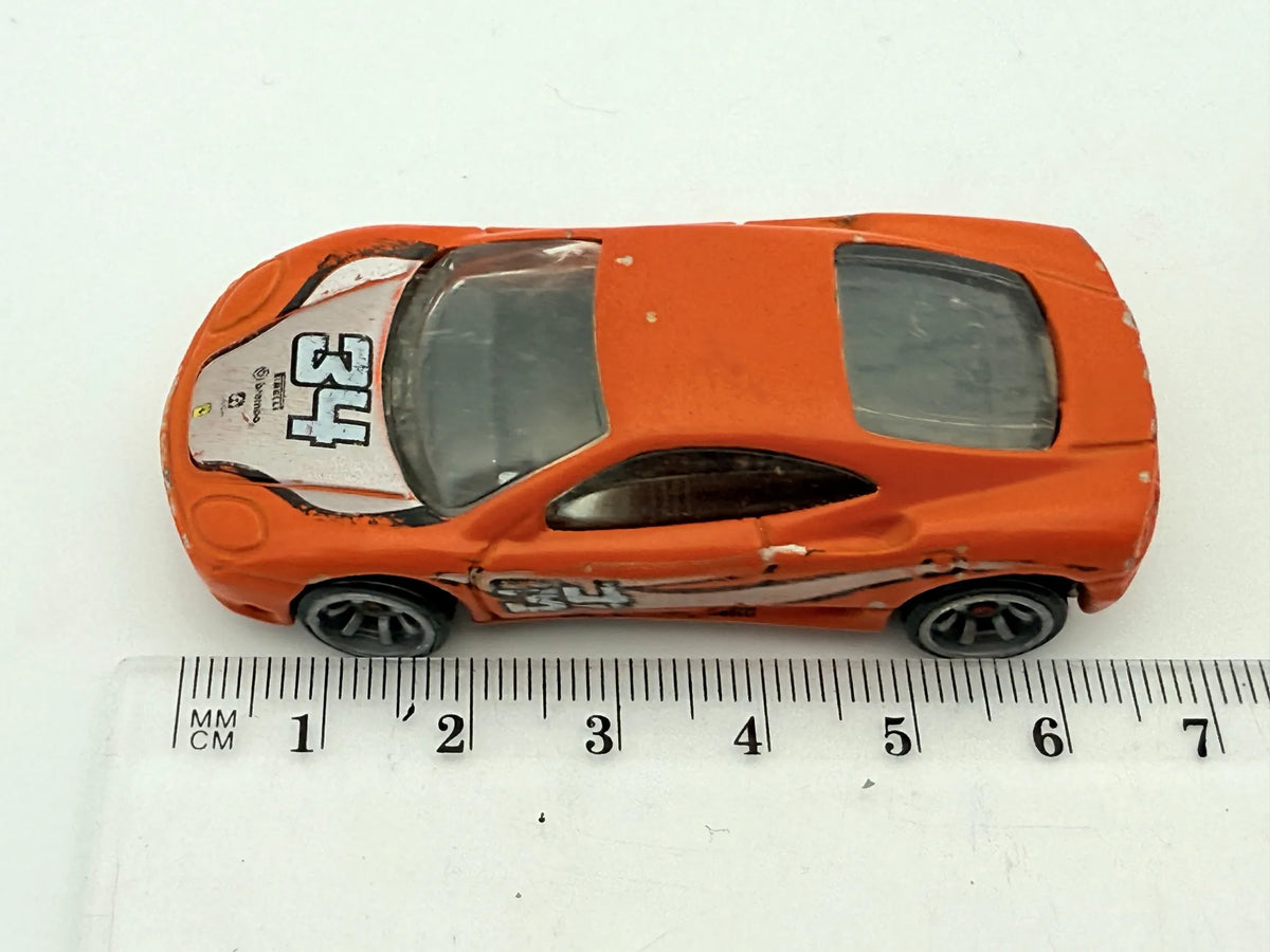 360 Modena Hot Wheels Pomarańczowy 1:64 – zdjęcie 6