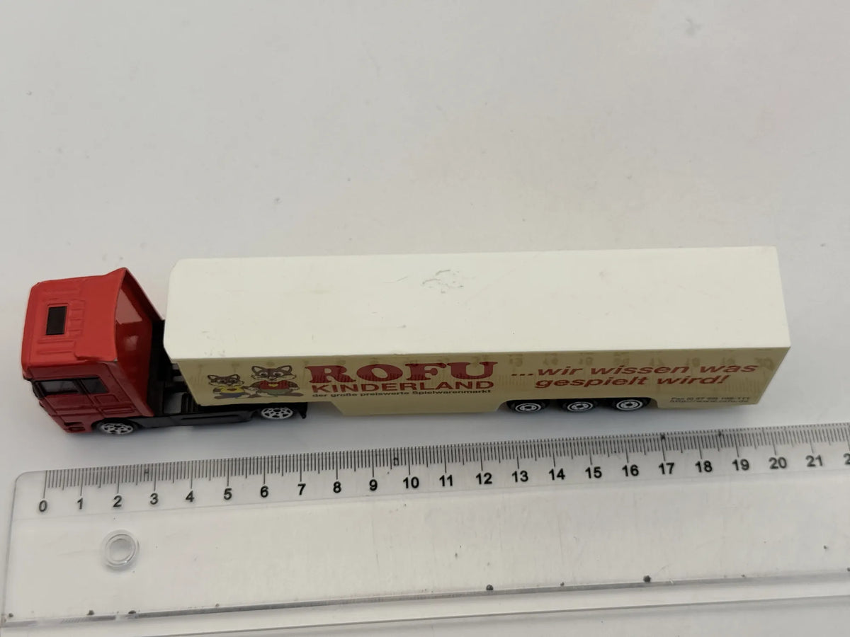 Ciężarówka Rofu Kinderland Kremowy 1:87 Made in Germany – zdjęcie 6