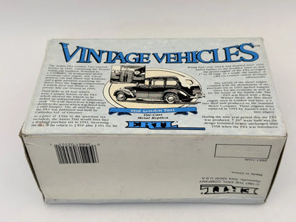 1958 LONDON TAXI AUSTIN FX3 Vintage Ertl 1987 Bordowy 1:43 – zdjęcie 6