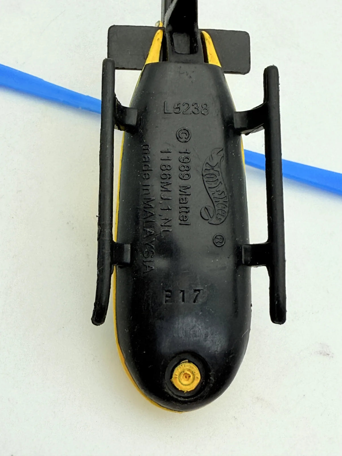 Helikopter Propper Chopper, Hot Wheels 1989, resoraki, die cast, 1:60 – zdjęcie 6