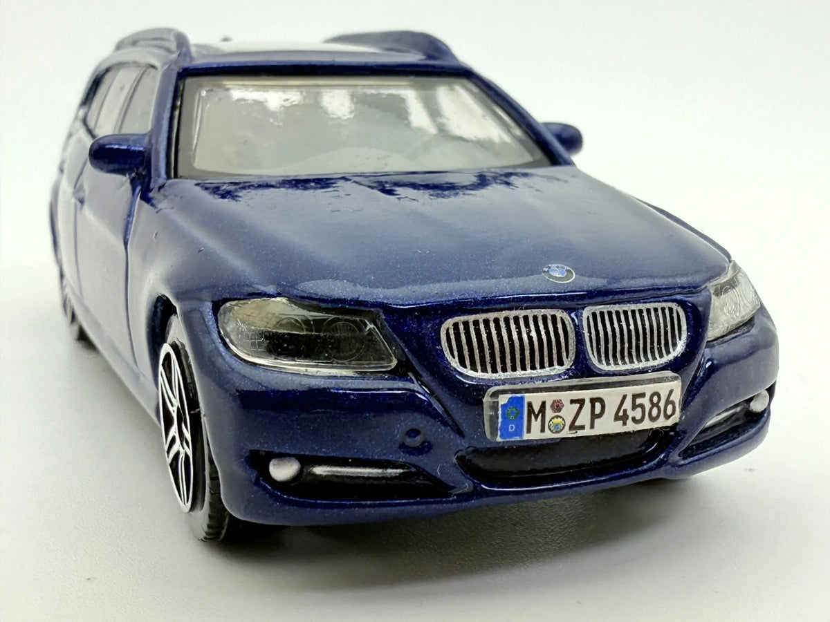 Bmw 3 Series Touring Bburago Ciemnoniebieski 1:43 – zdjęcie 6