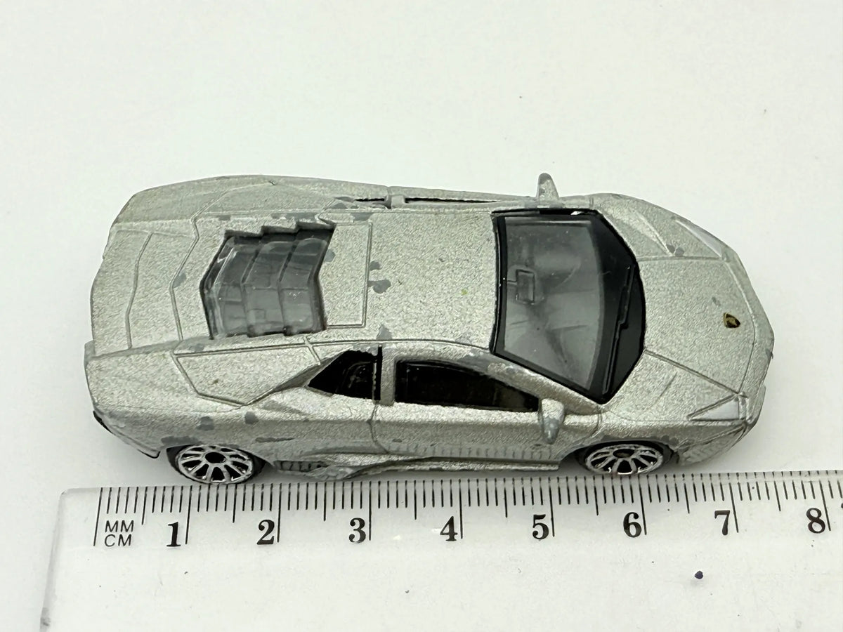 Lamborghini Reventon Majorette Srebrny 1:64 – zdjęcie 6