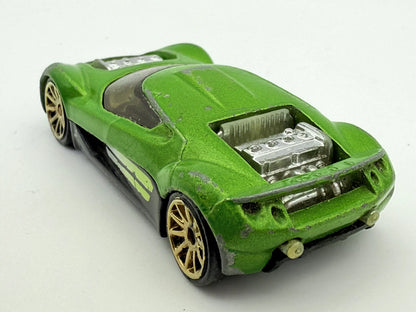 Mitsubishi Double Shotz Hot Wheels Zielony 1:60 – zdjęcie 6